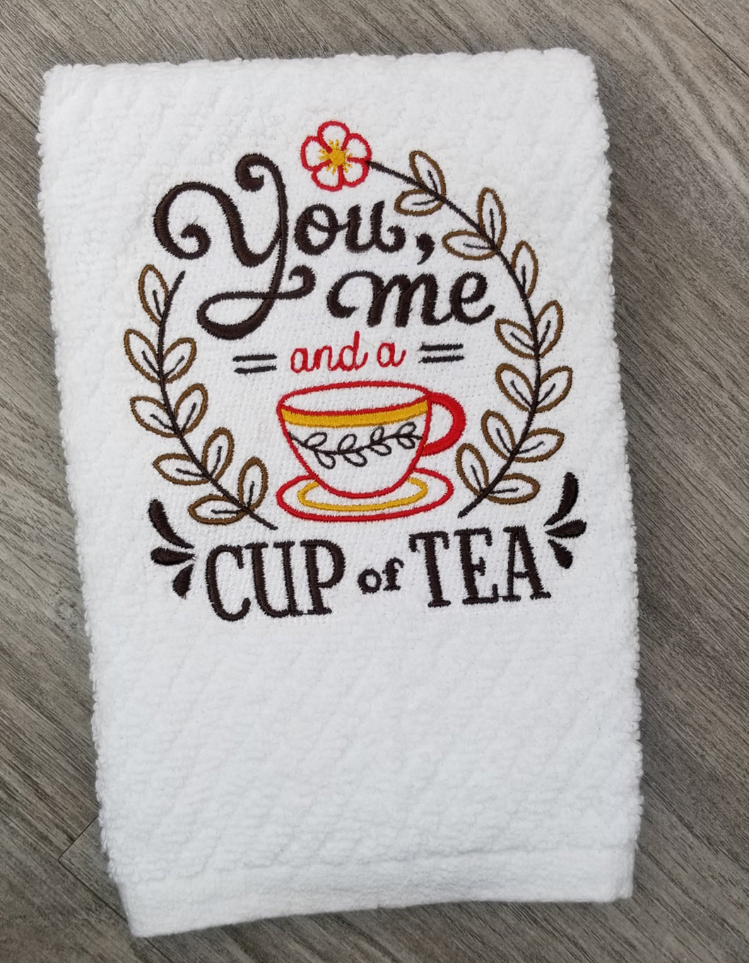 You Me Cup of Tea Kitchen Towel